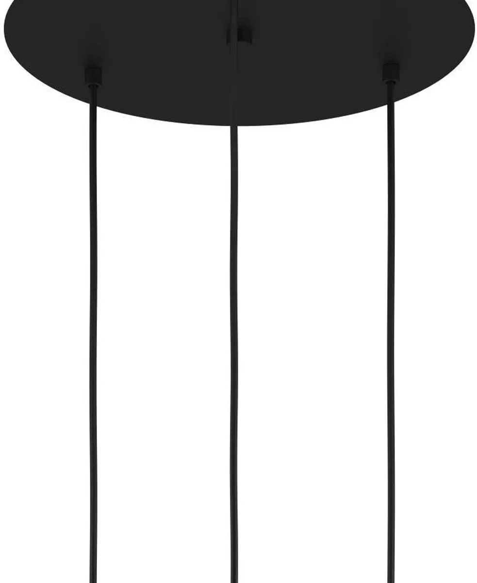 Eglo Aguilares Hanglamp E27 - Ø43cm - Zwart