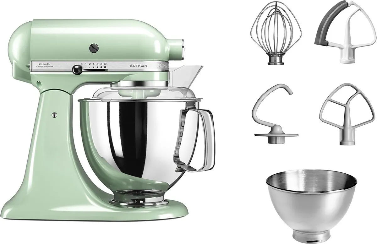 KitchenAid Artisan 5KSM175PSEPT Keukenmachine - Pistache