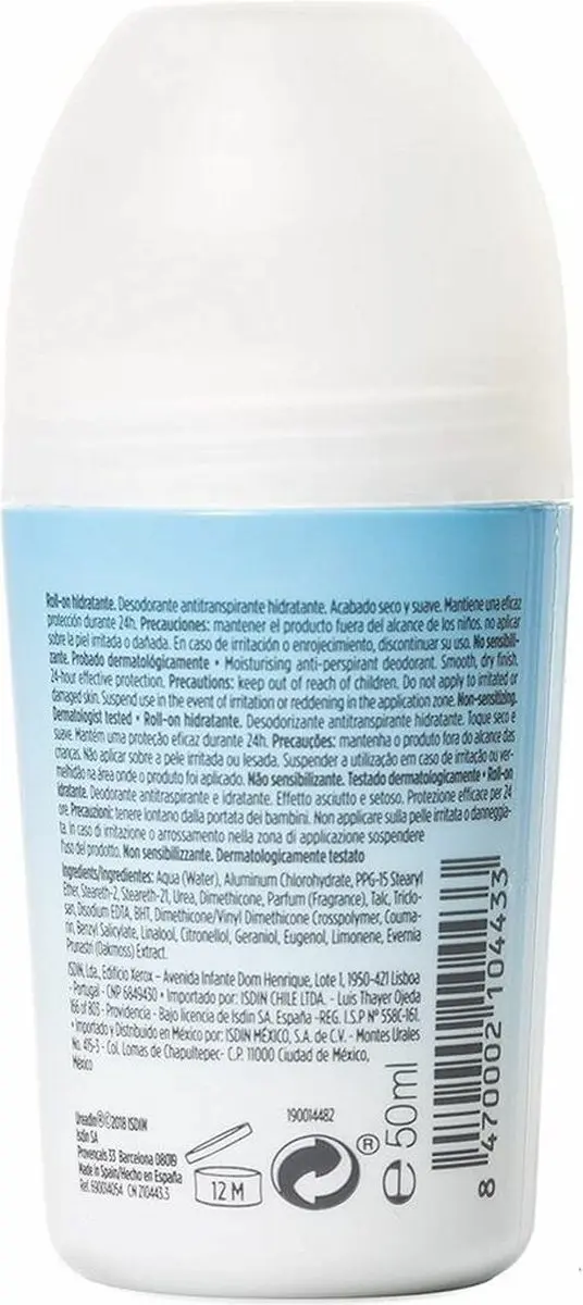 Isdin Ureadin Hydraterend Deodorant Roller 50ml