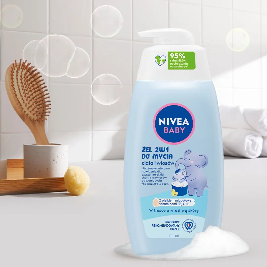 NIVEA Baby Serie Babyshampoo 500ml - Pompflacon