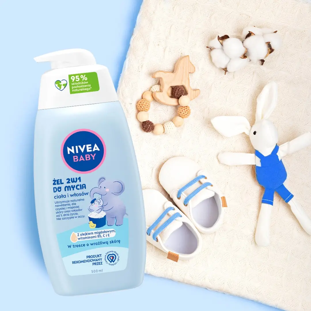 NIVEA Baby Serie Babyshampoo 500ml - Pompflacon