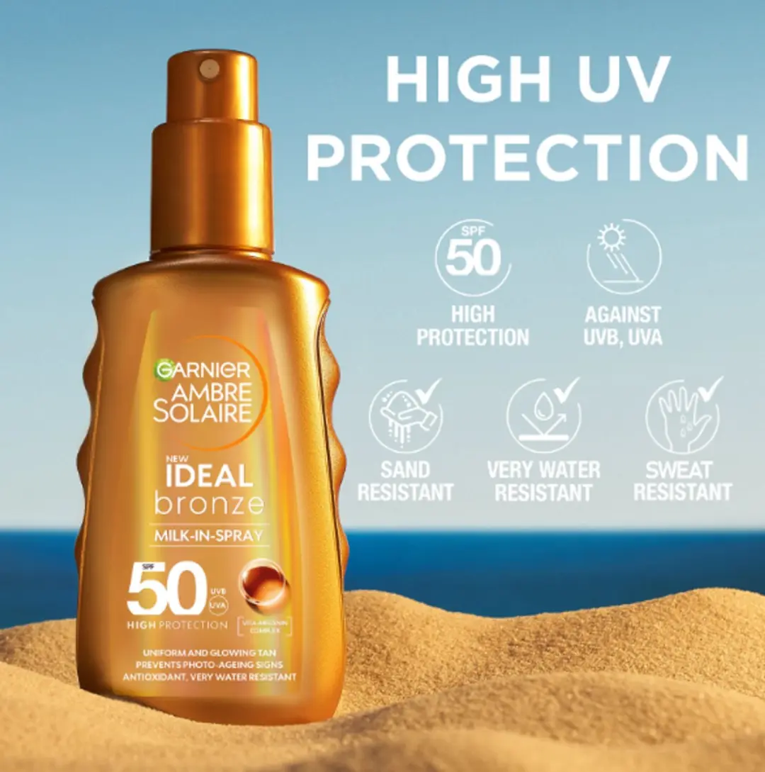 Garnier Ambre Solaire Ideal Bronze Spray SPF 50 - 150ml