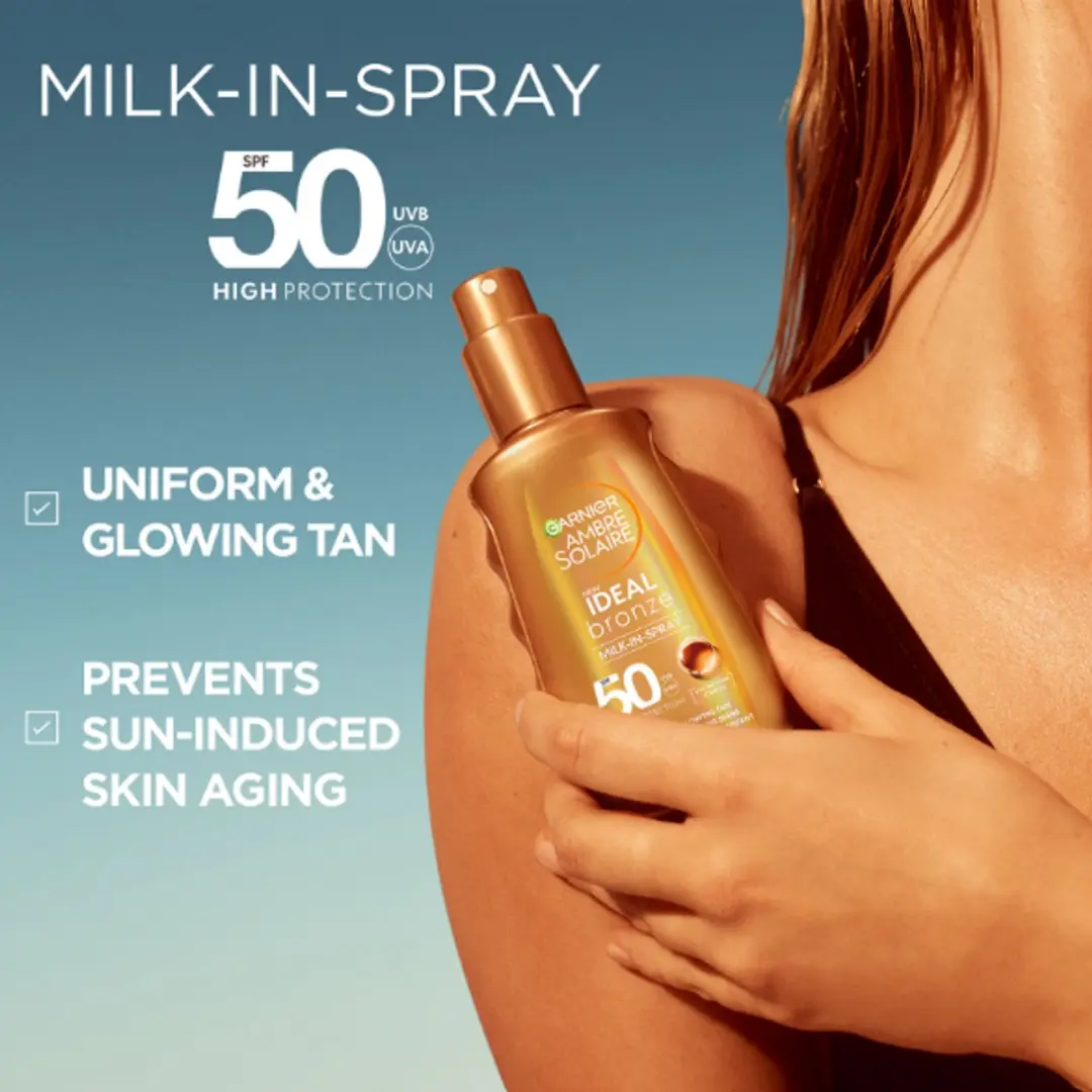 Garnier Ambre Solaire Ideal Bronze Spray SPF 50 - 150ml