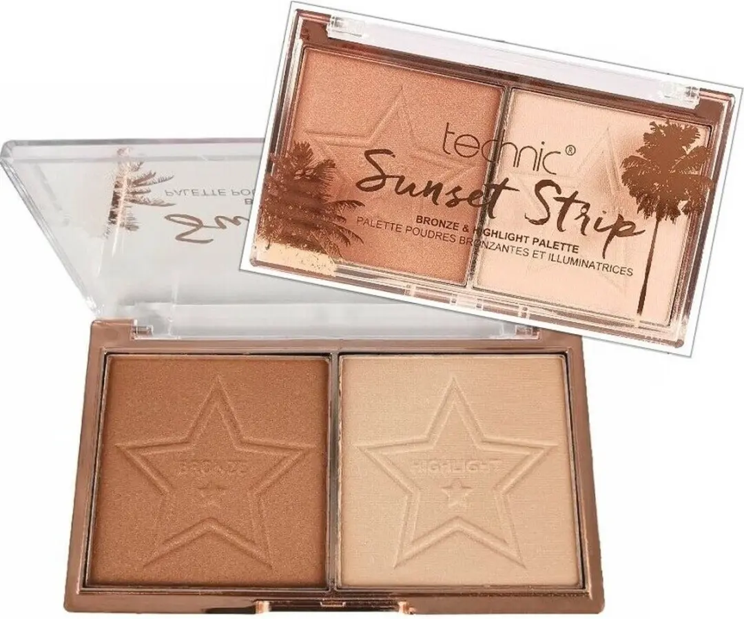 Technic Sunset Strip Bronze & Highlight Palette 12g