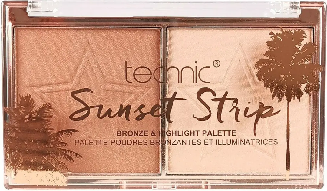 Technic Sunset Strip Bronze & Highlight Palette 12g