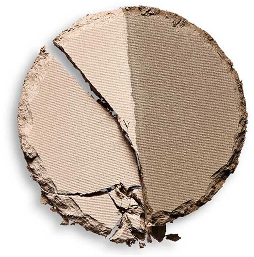 Makeup Revolution Duo Wenkbrauwpoeder Medium Brown Bi-Color - 3g