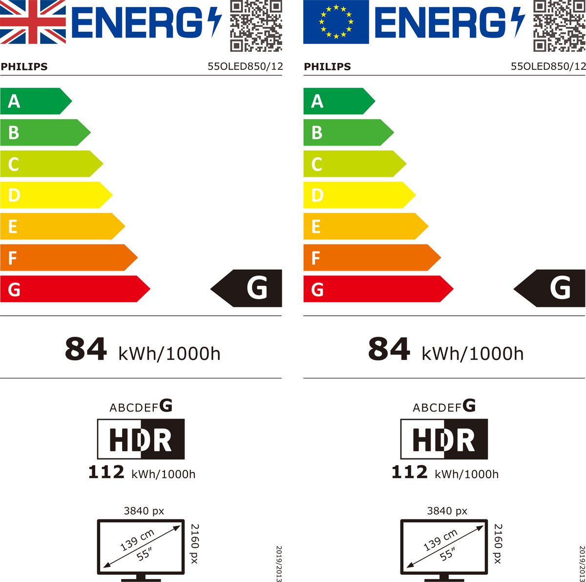 Philips 55OLED850/12 - 55 inch - 4K OLED - 2025