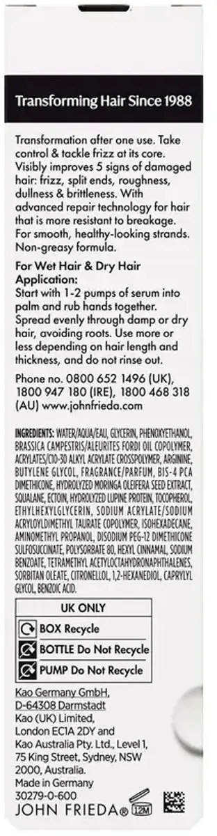 John Frieda The Rescuer Serum 50ml