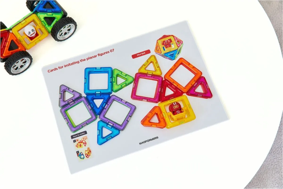 Magformers Wow Plus Set - bouwset 18 stuks- magnetisch speelgoed- speelgoed 3,4,5,6,7 jaar jongens en meisjes– Montessori speelgoed- educatief speelgoed- constructie speelgoed