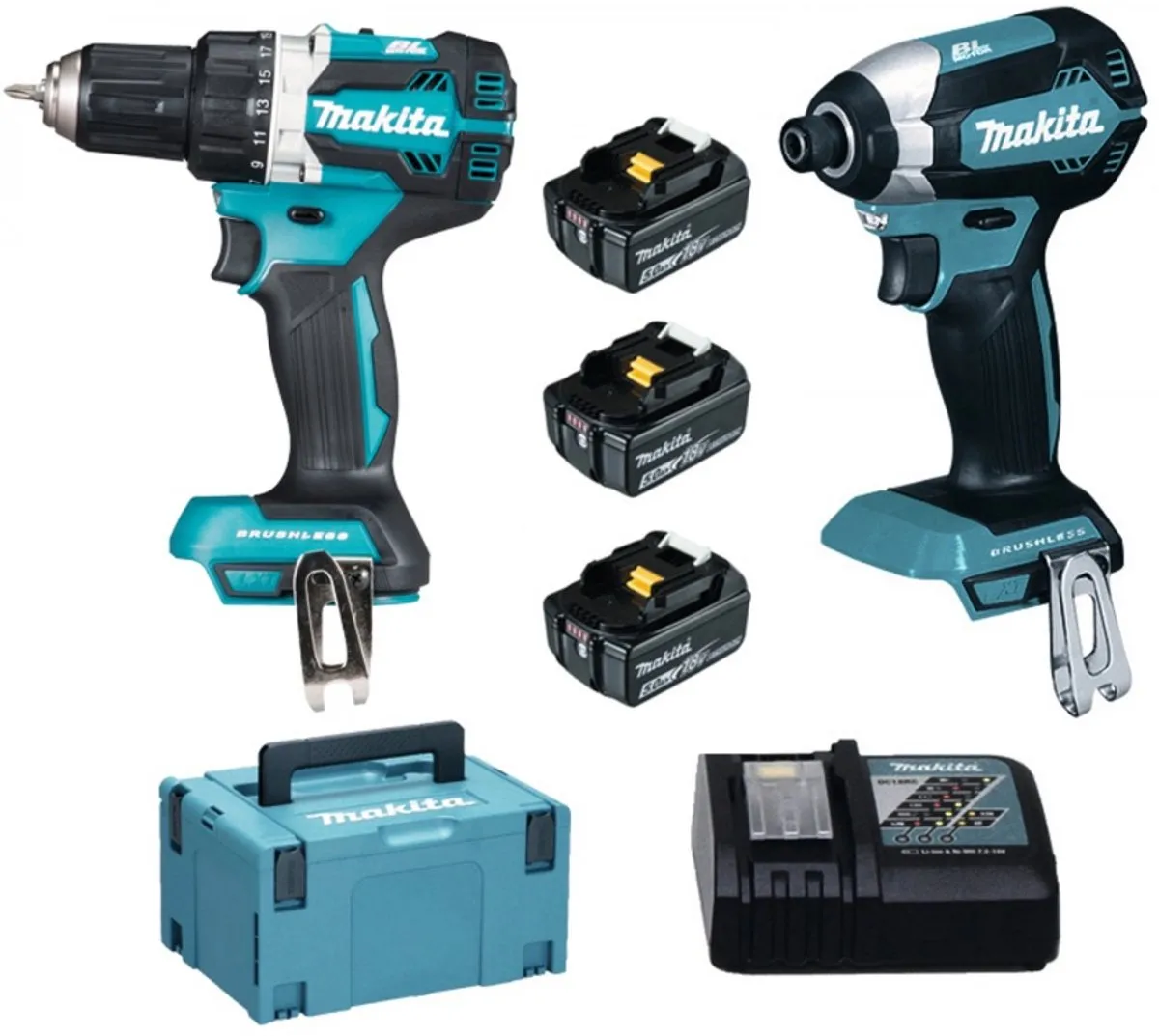 Makita DLX2189T3J Combopack 18V