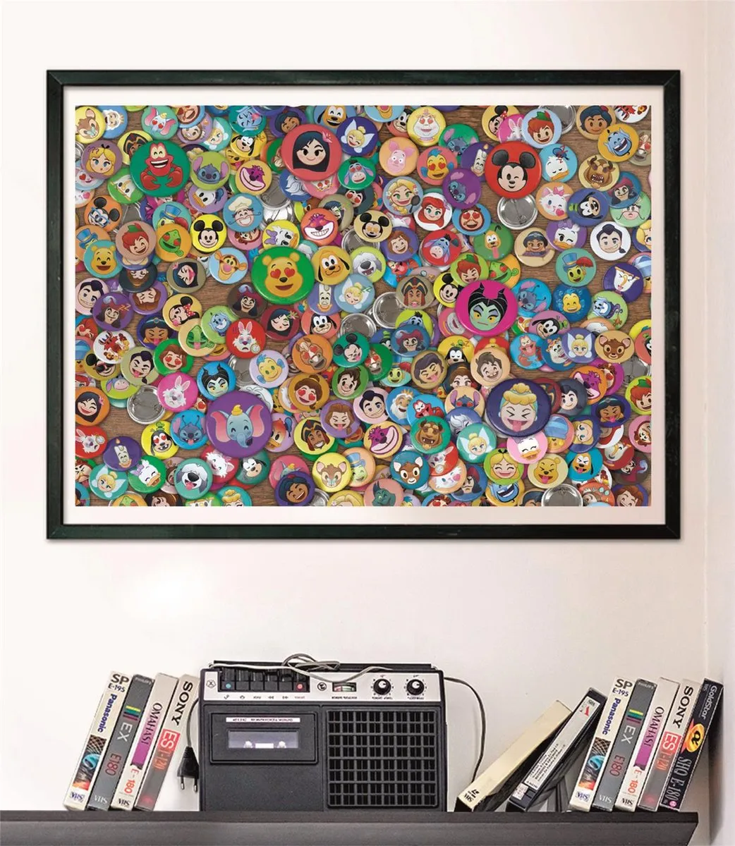 Clementoni Classic Characters Puzzel 1000 Stuks - Multicolor