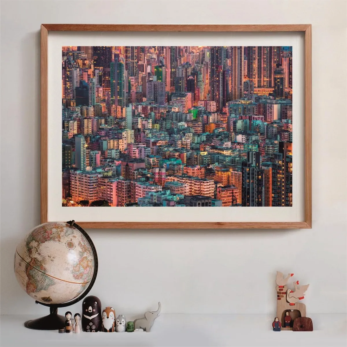 Clementoni The Hive Hong Kong Puzzel 1500 Stuks - Multikleur
