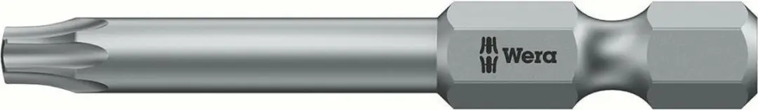 Wera T8 1/4" Torx Bit met boring 89mm