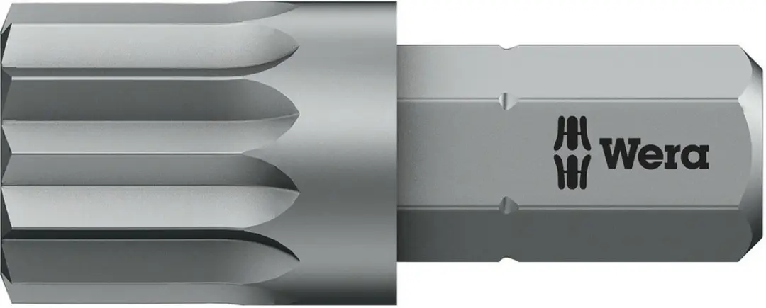 Wera 05066170001 860/1 XZN Veeltand Bits M10 x 25mm