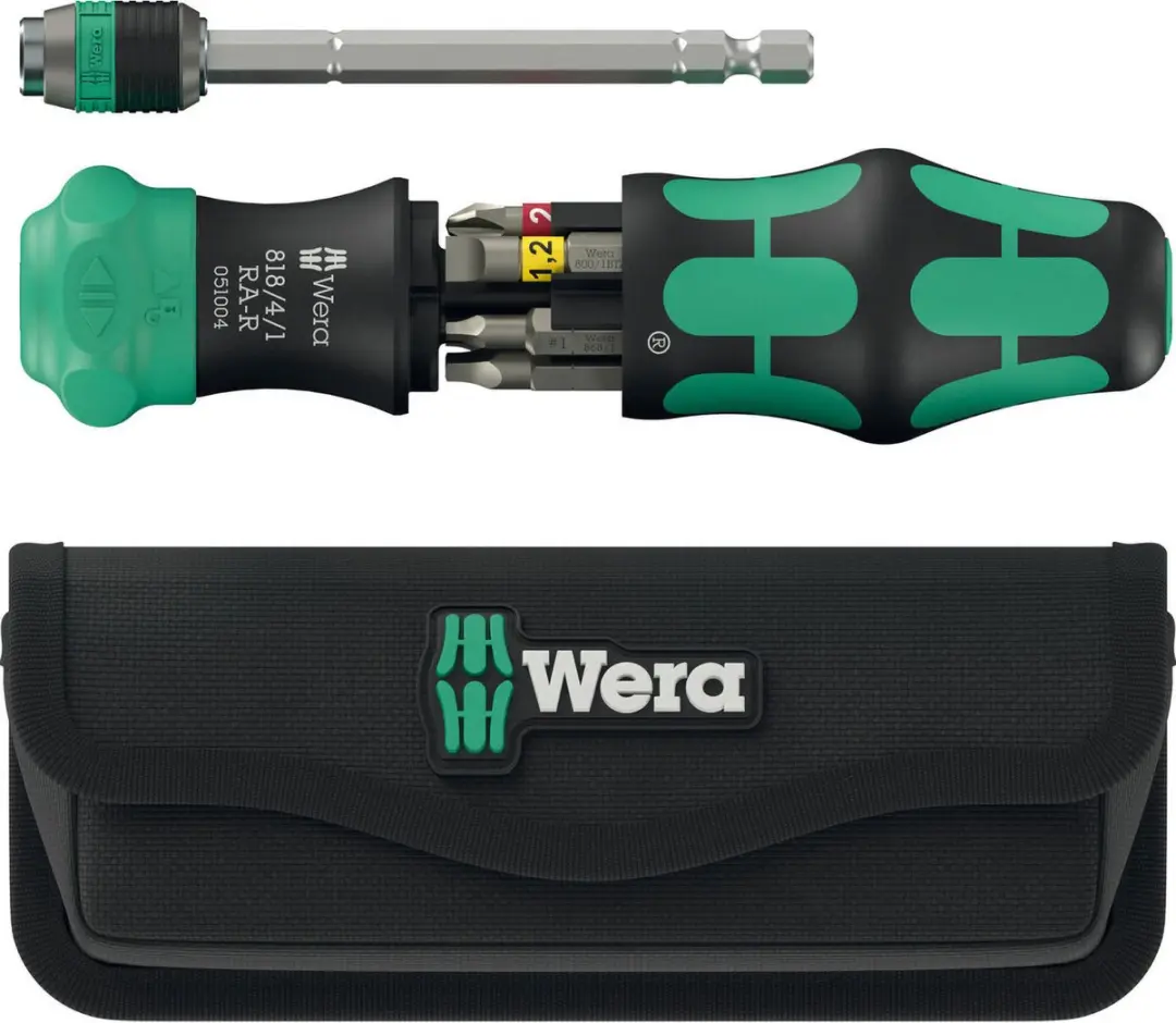 Wera Kraftform Kompakt 26 RA-R Bitschroevendraaier 1/4