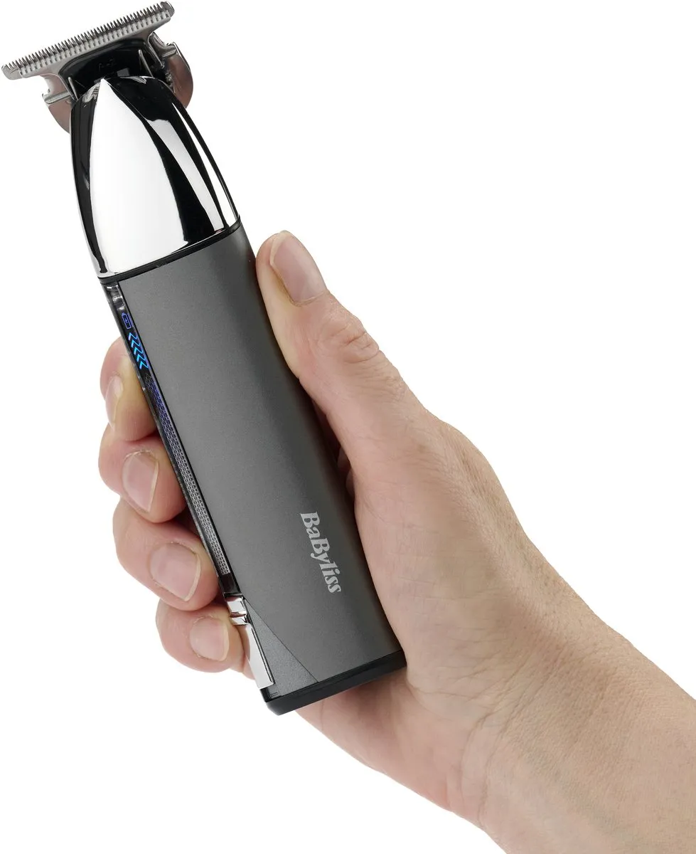 BaByliss Super-X Metal Series T996E Baardtrimmer - Grijs