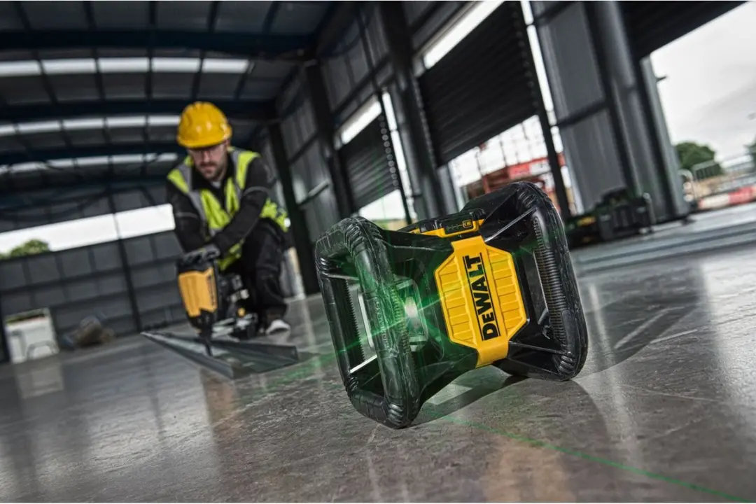 DeWalt DCE079D1G Volautomatische Roterende Laser - 18V XR