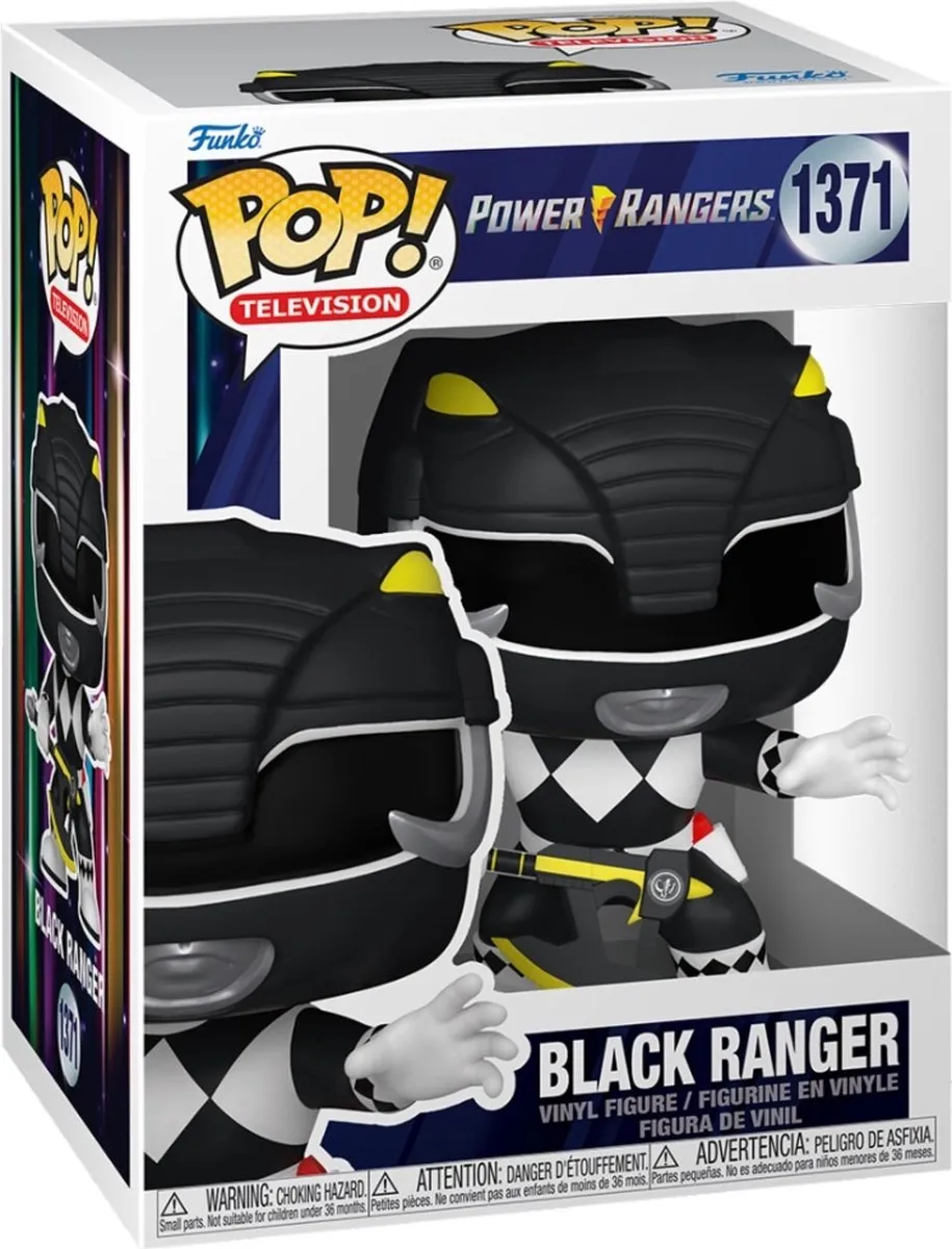 Funko Pop Power Rangers Black Ranger #1371