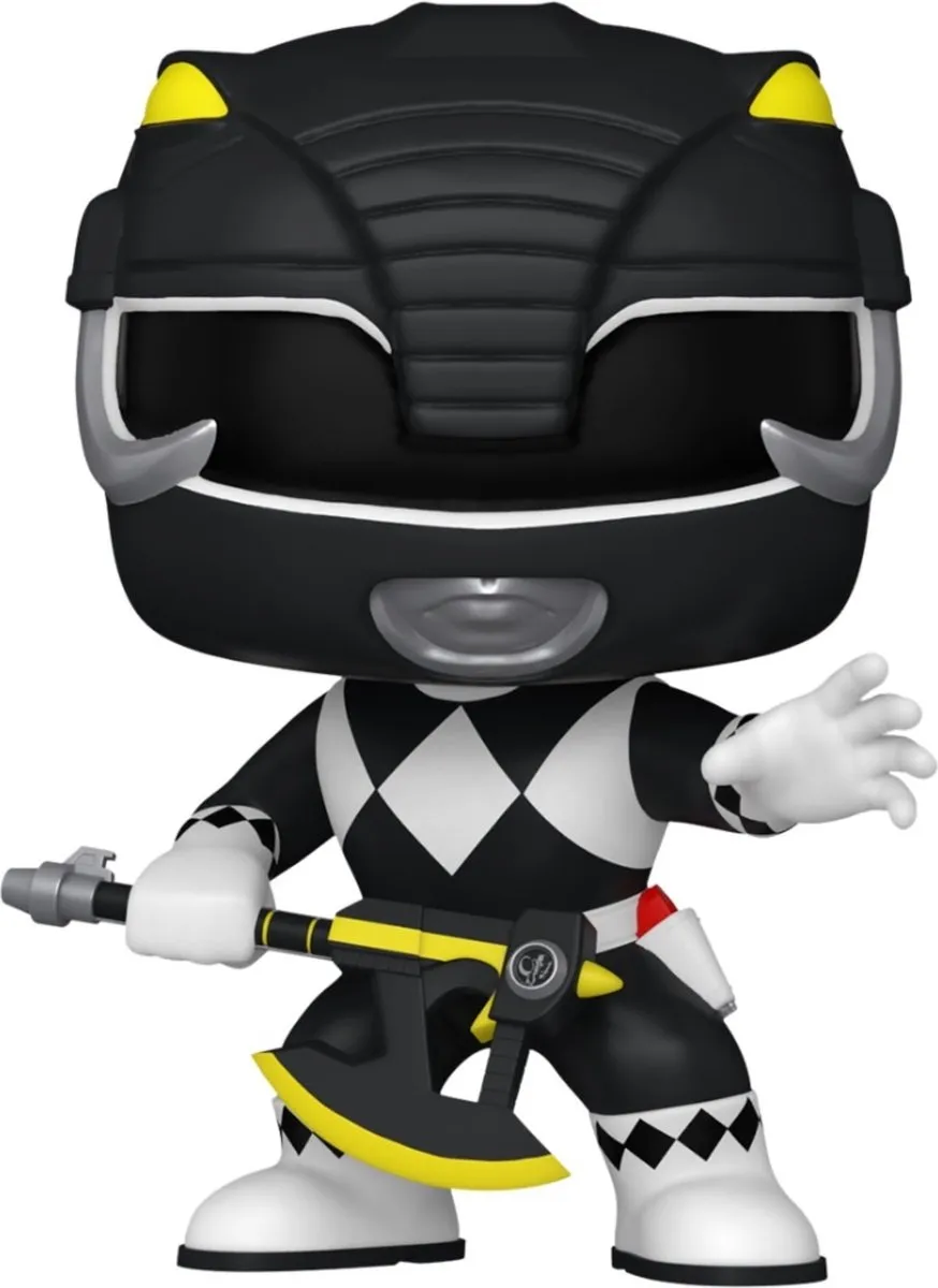 Funko Pop Power Rangers Black Ranger #1371 - Multi
