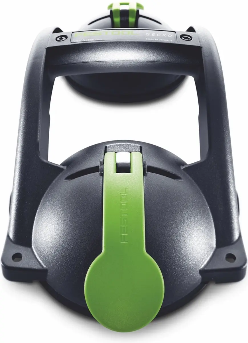 Festool GECKO DOSH 492617 Dubbele Zuignap - 50 kg - Glas/Tegel - Groen/Zwart