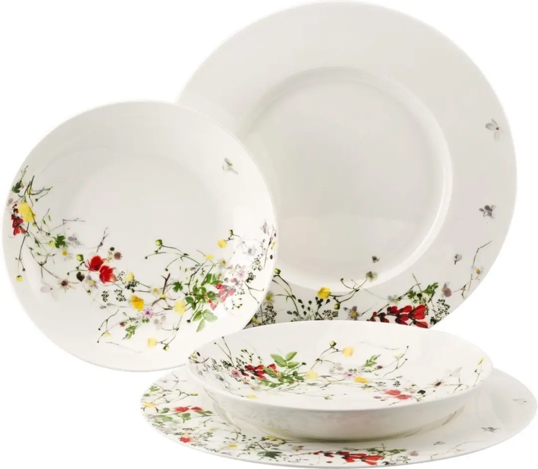 Rosenthal Brillance Fleurs Sauvages Bordenset