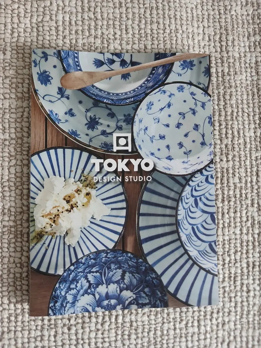 Tokyo Design Studio Ramenkommen 1302 - 4-delig - Blauw/Wit - afbeelding 6 van 6