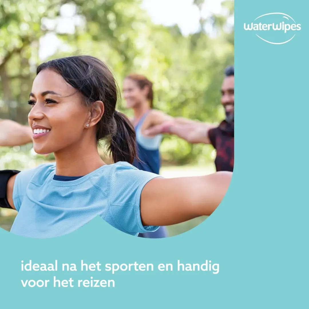 WaterWipes Sensitive On The Go Doekjes - 224 Stuks