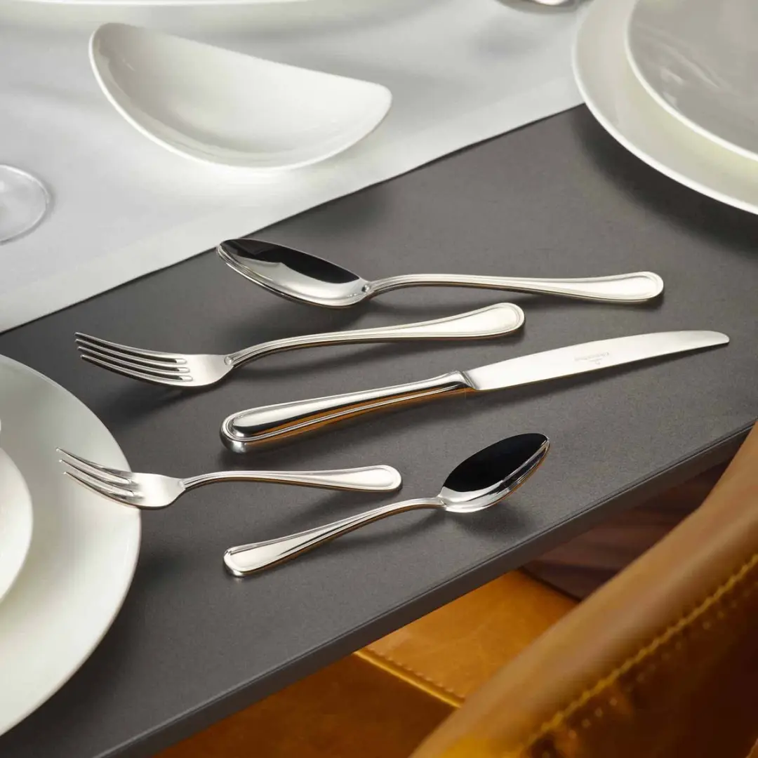 Villeroy & Boch Neufaden Espressolöffel Set - 6 Stuks - Roestvrij staal
