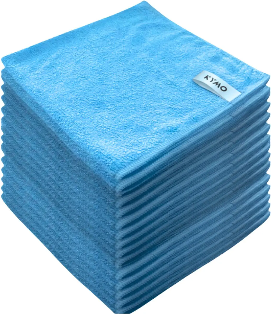 Kymo Blauwe Microvezeldoekjes 30x30cm