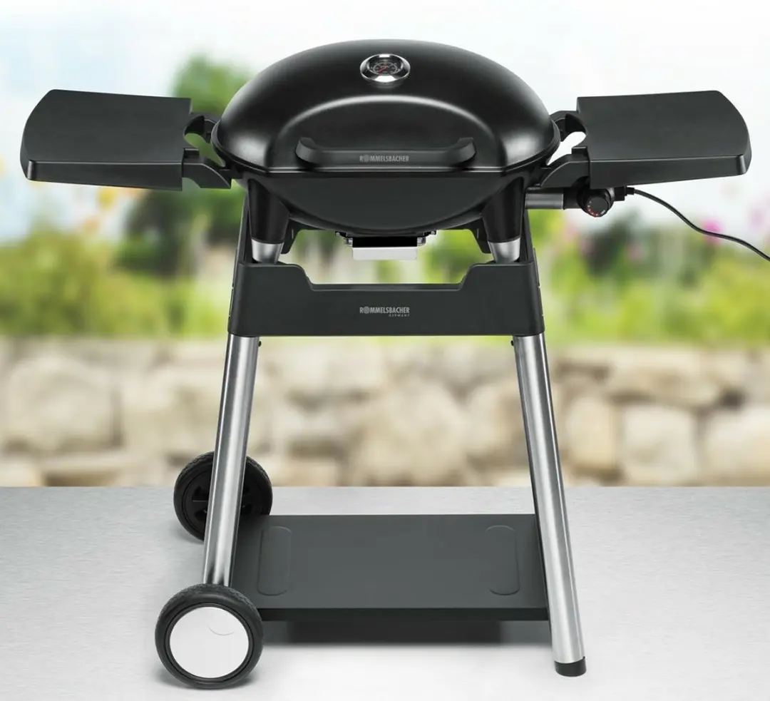 Rommelsbacher BBQ 4100/S Elektrische Grill - 2200W - 23cm - Zwart