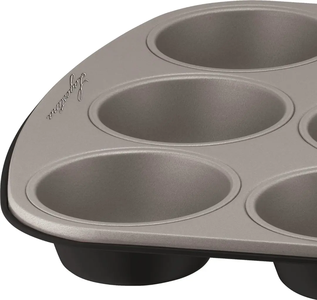 Lagostina Gustosa Muffinvorm 12 Stuks - 38x27cm Zwart