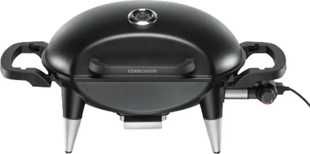 Rommelsbacher BBQ 4000 Elektrische BBQ - 2200W - Ø40cm - Zwart