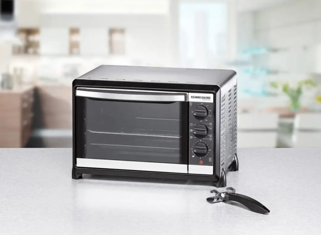 Rommelsbacher BG 1055/E Mini Oven 18L - 1050W - Zwart - afbeelding 6 van 6