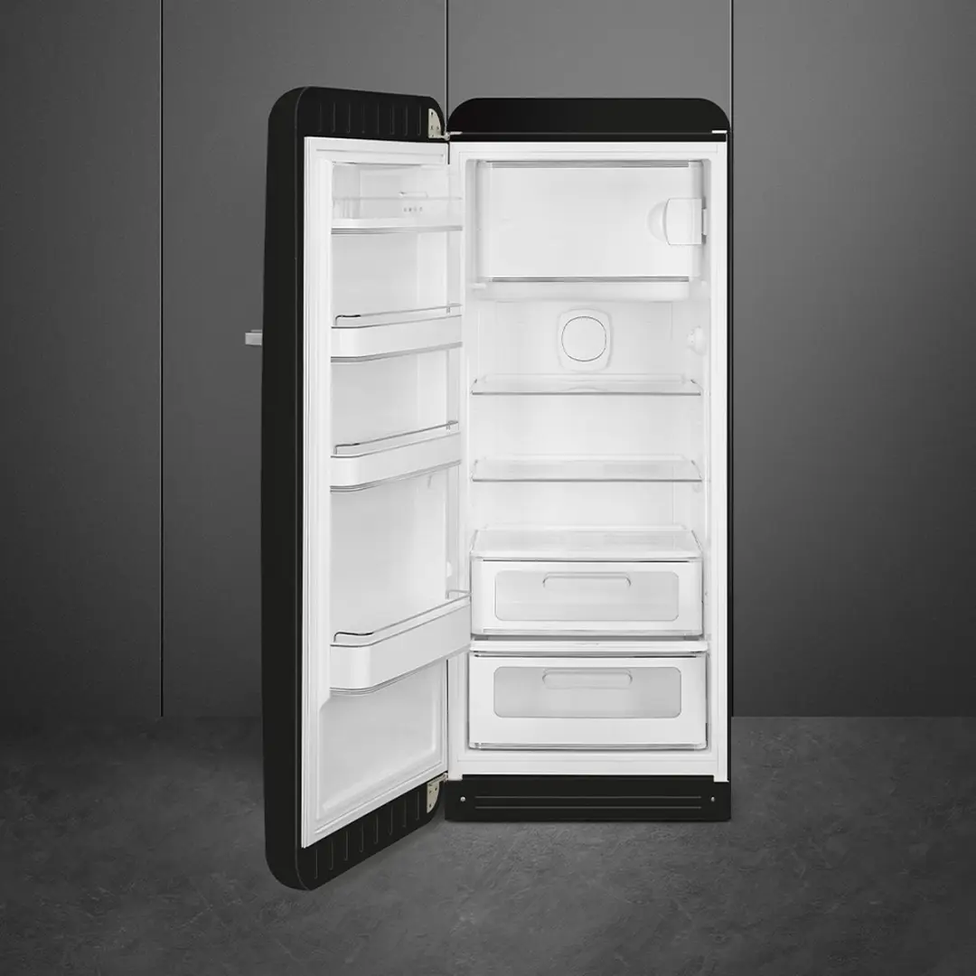 Smeg FAB28LBL5 Combi-koelkast 270L - Zwart