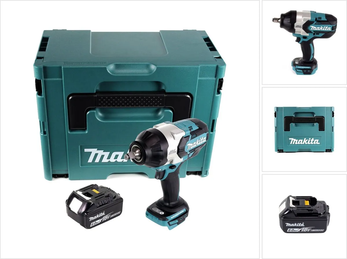 Makita DTW 1002 G1J Slagmoersleutel 18V 1000Nm