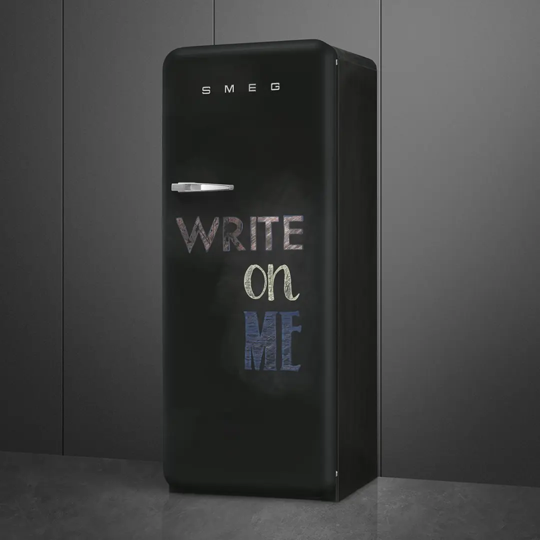 Smeg FAB28RDBB5 Combi-koelkast - 270L - Zwart/Meerkleurig