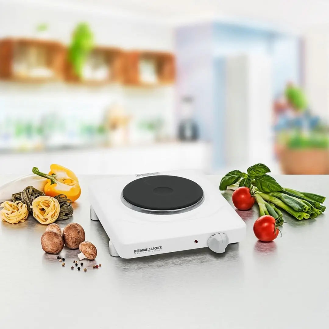 Rommelsbacher THS815 Enkele Kookplaat - 800W - Ø145mm - 15-min Timer - Kleurenmix