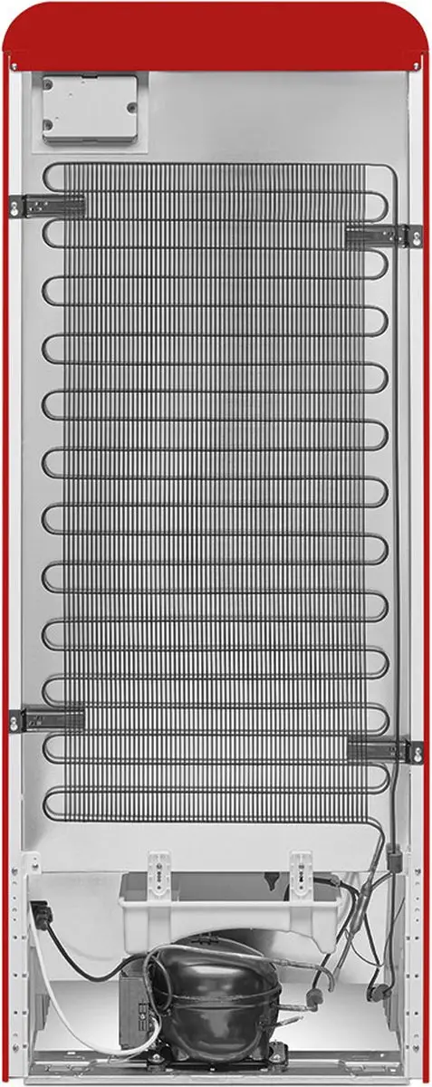 Smeg FAB28LRD5 Combi-Koelkast - 270L - Rood