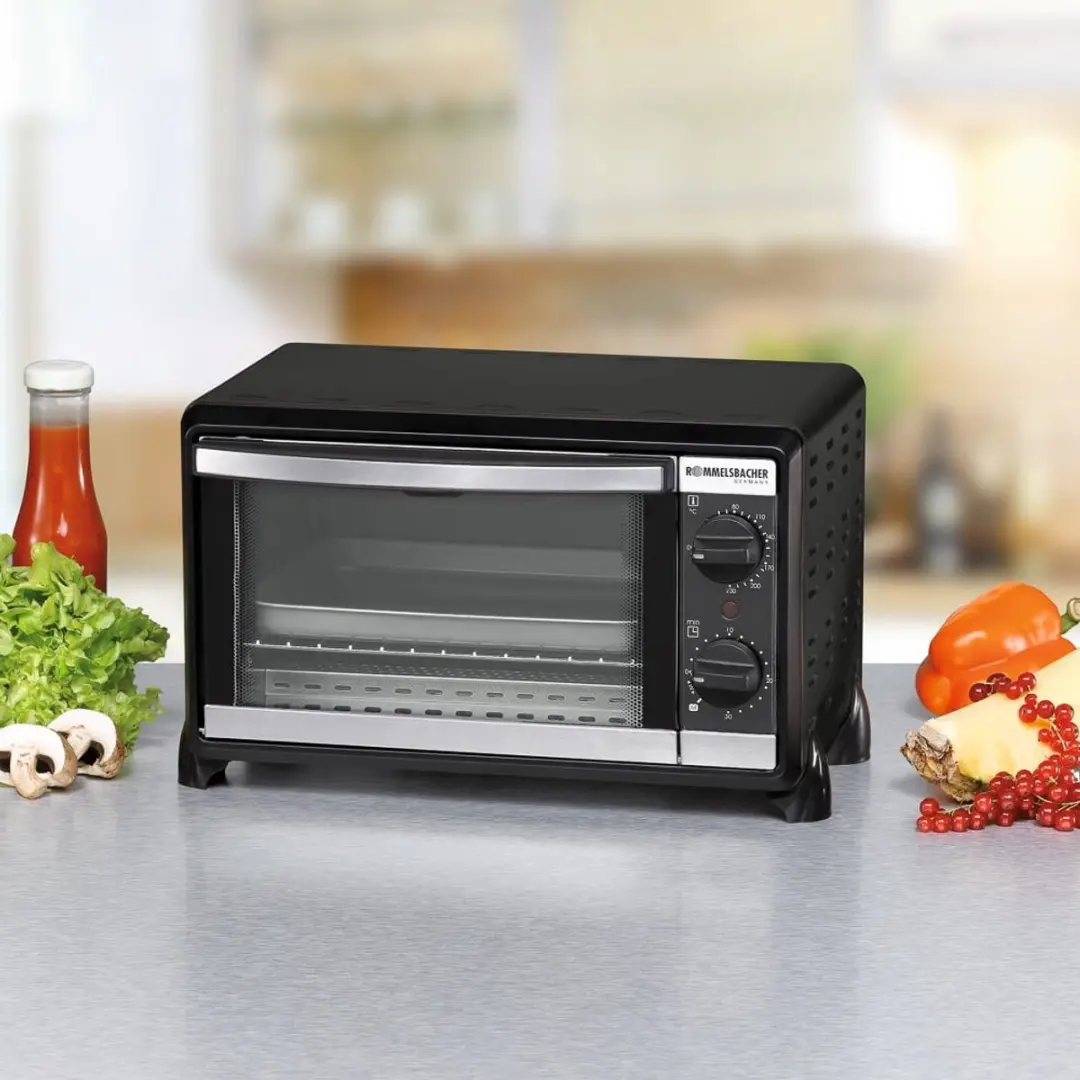 Rommelsbacher BG 950 Mini-Oven 10L - Zwart