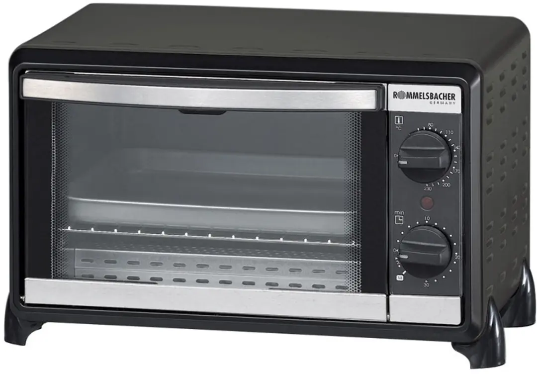 Rommelsbacher BG 950 Mini-Oven 10L - Zwart - afbeelding 6 van 6