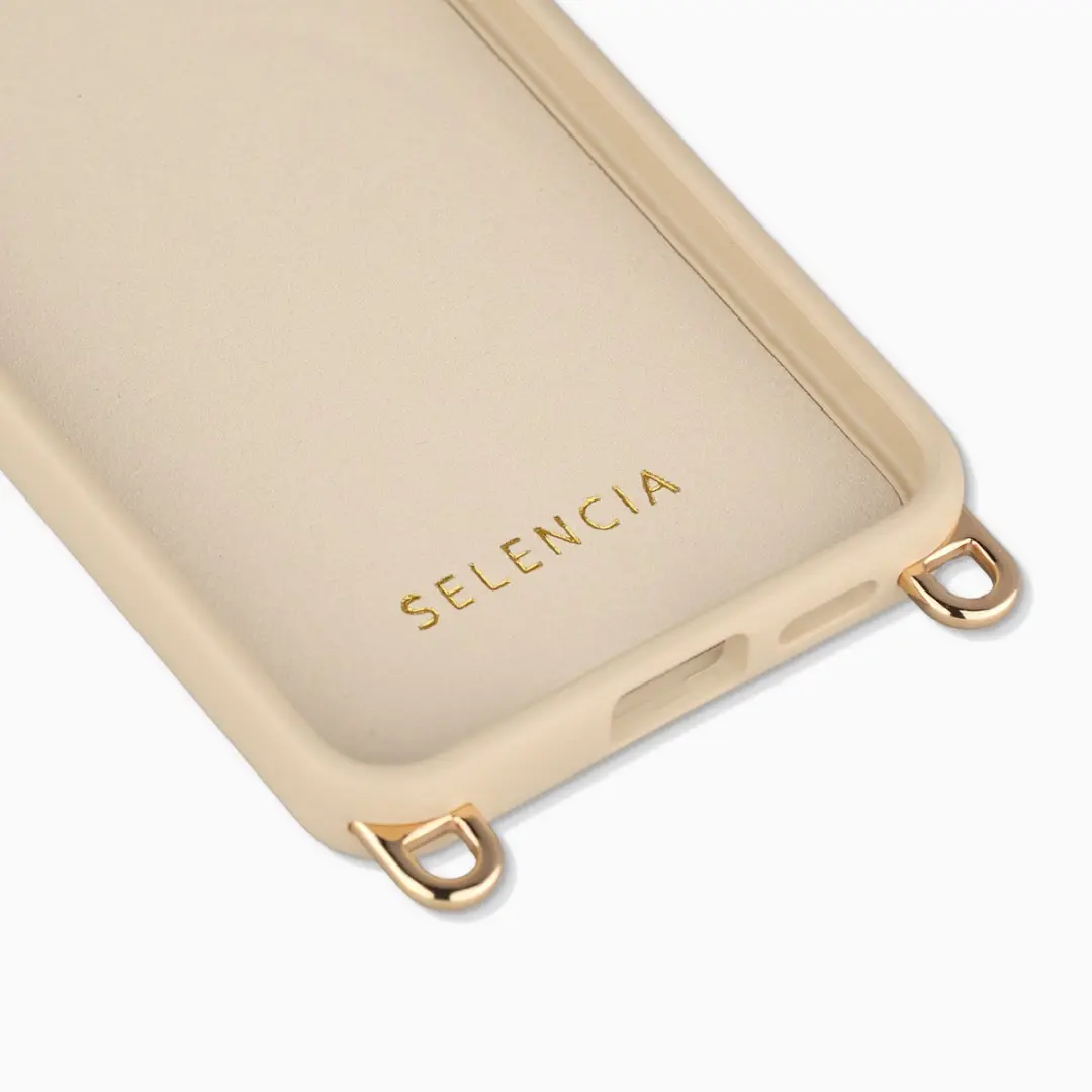 Selencia Hoesje Rivièra MagSafe Milky Latte - Samsung Galaxy S24/S25 - afbeelding 6 van 6