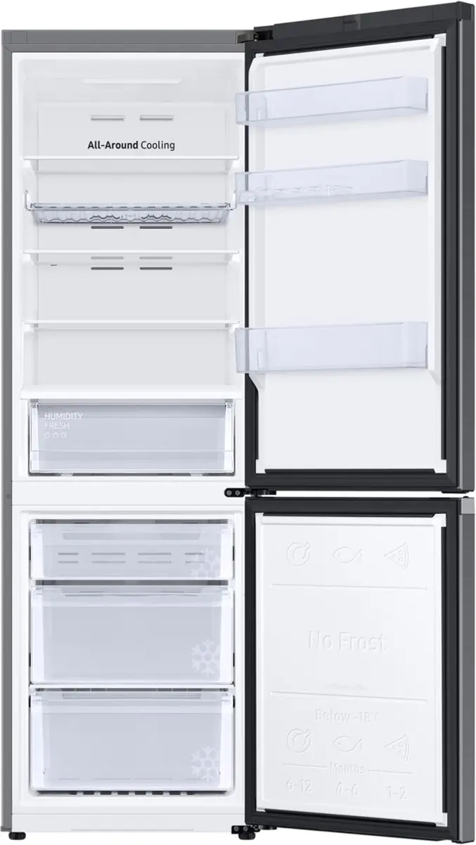 Samsung RB34C602CB1 Koel- en vriescombinatie 344L - Zwart