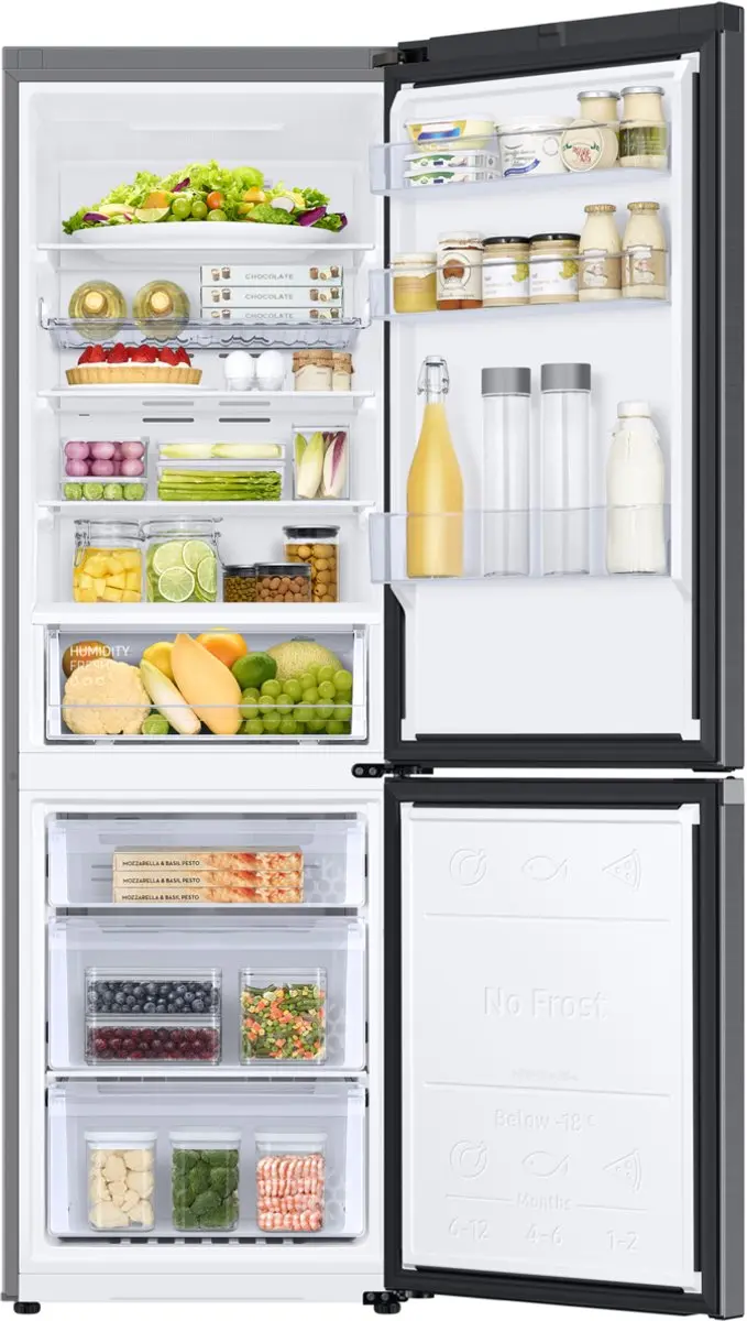 Samsung RB34C602CB1 Koel- en vriescombinatie 344L - Zwart