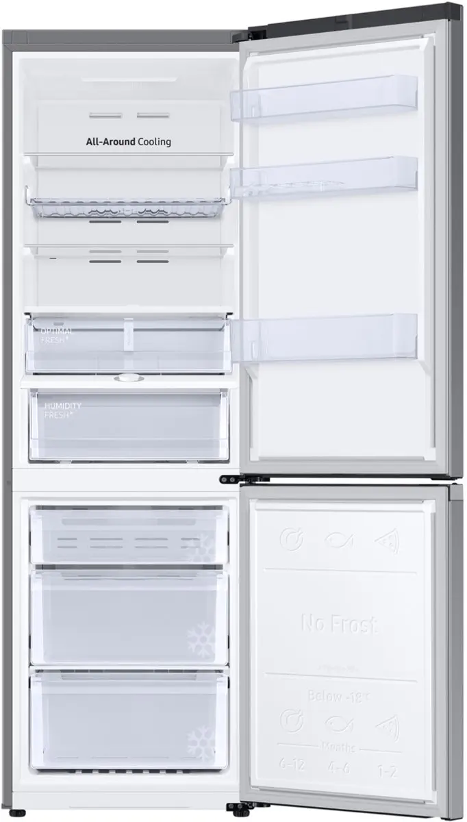 Samsung RB34C605CS9 Koel-vriescombinatie 344L - RVS - WiFi