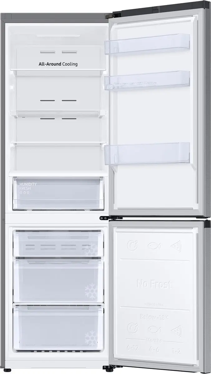 Samsung RB34C671DSA Koelvriescombinatie - 230+114L - 4 Plateaus