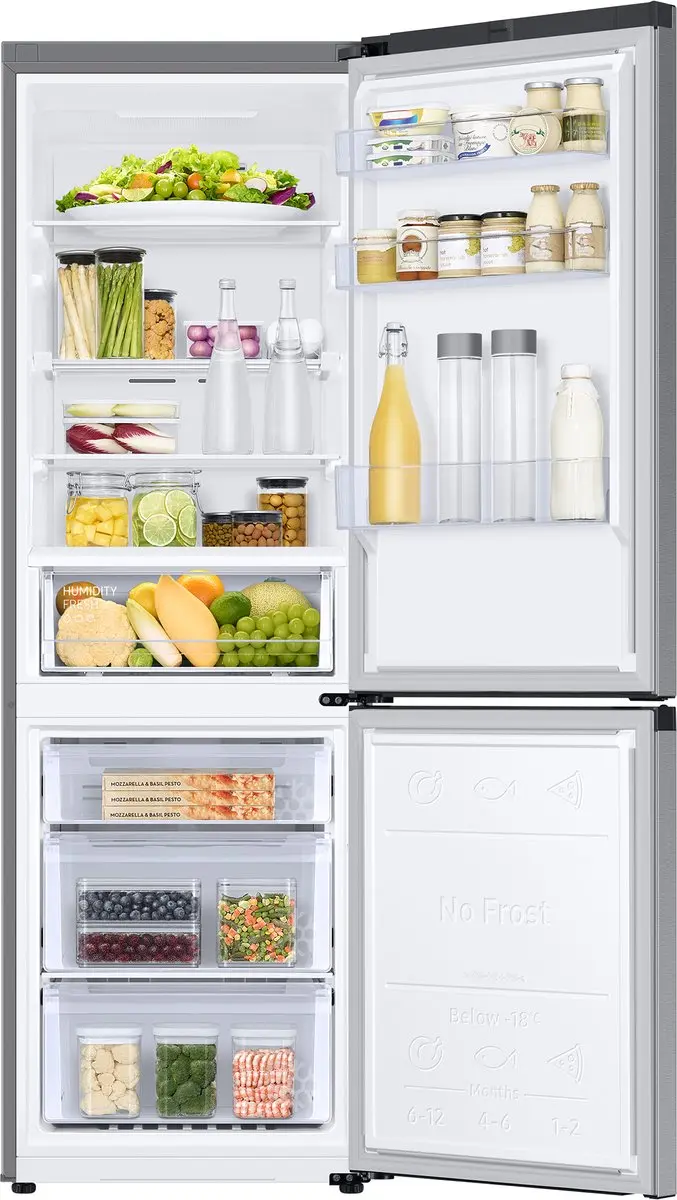 Samsung RB34C671DSA Koelvriescombinatie - 230+114L - 4 Plateaus