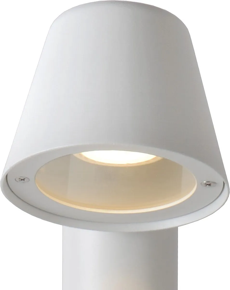 Lucide DINGO-LED Sokkellamp 5W 3000K - IP44 - Wit