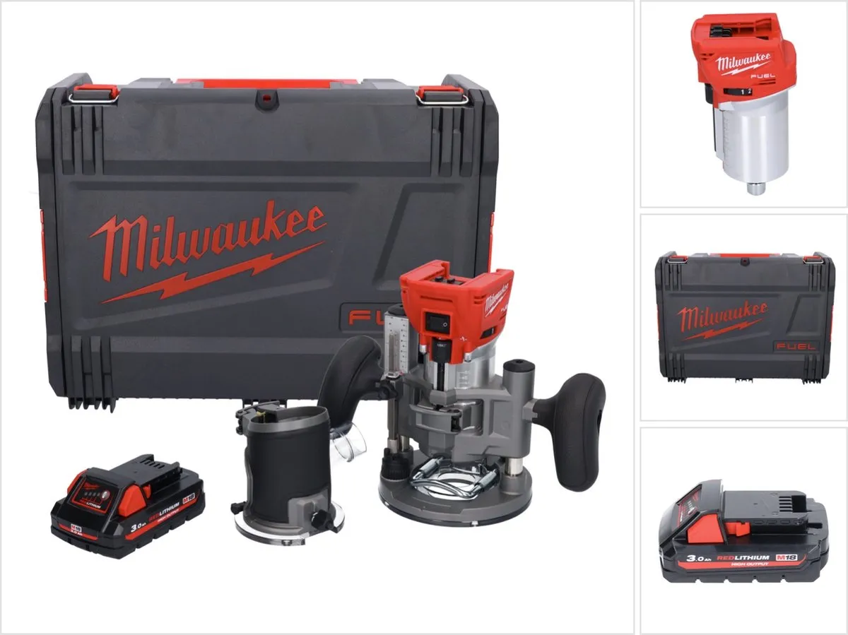 Milwaukee M18 FTR-301X Accu Bovenfrees