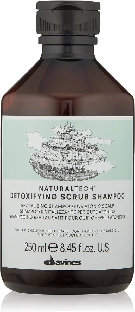 Davines Natural Tech Detoxifying Scrub Shampoo 1000ml