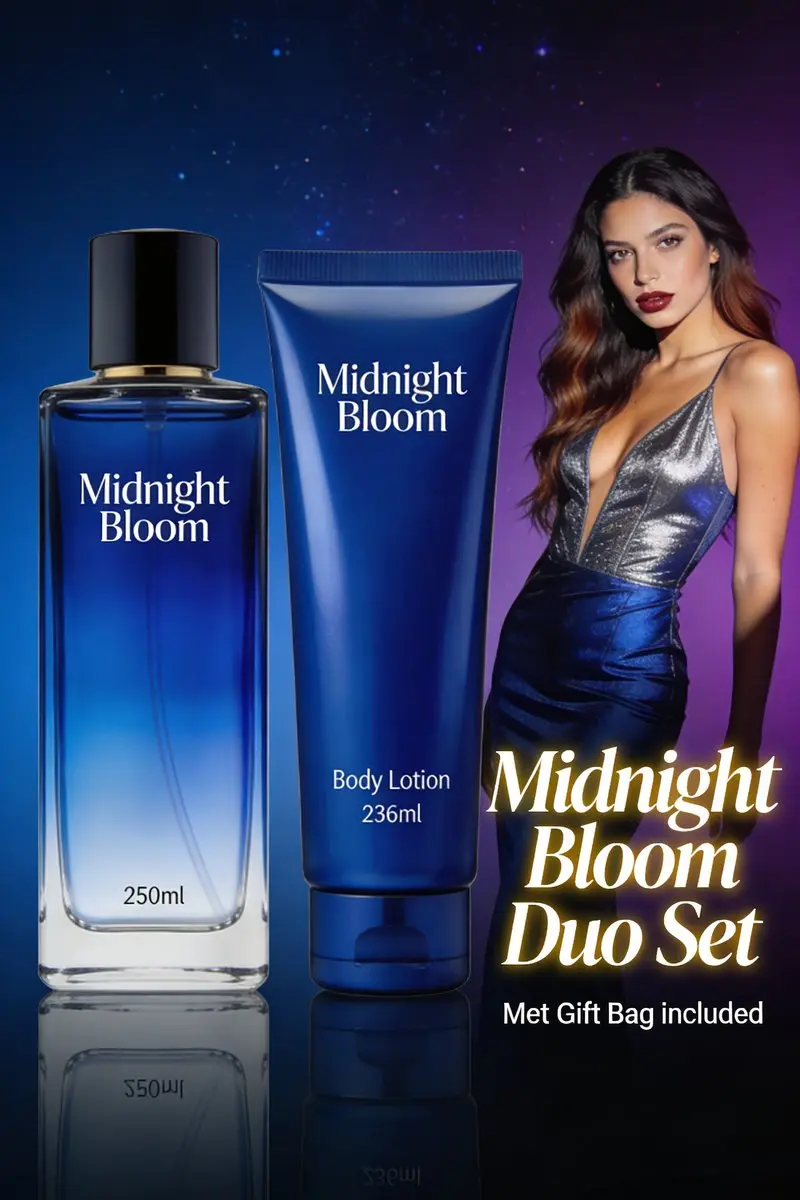 Victoria's Secret Midnight Bloom Body Mist & Lotion Duo - 2x250ml